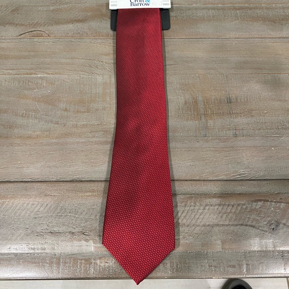 croft & barrow Other - Brand New Croft & Barrow Men’s RED Tie